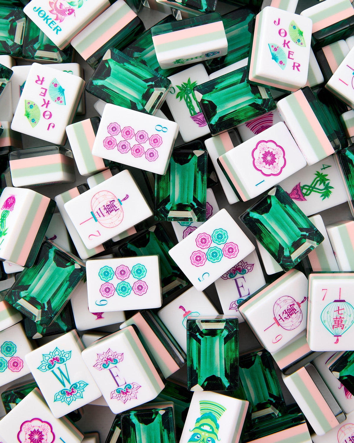Emerald Mahjong Tiles – Oh My Mahjong
