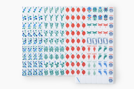 The Botanical Line - Mahjong Tile Set - Newport Release– The Mahjong Line