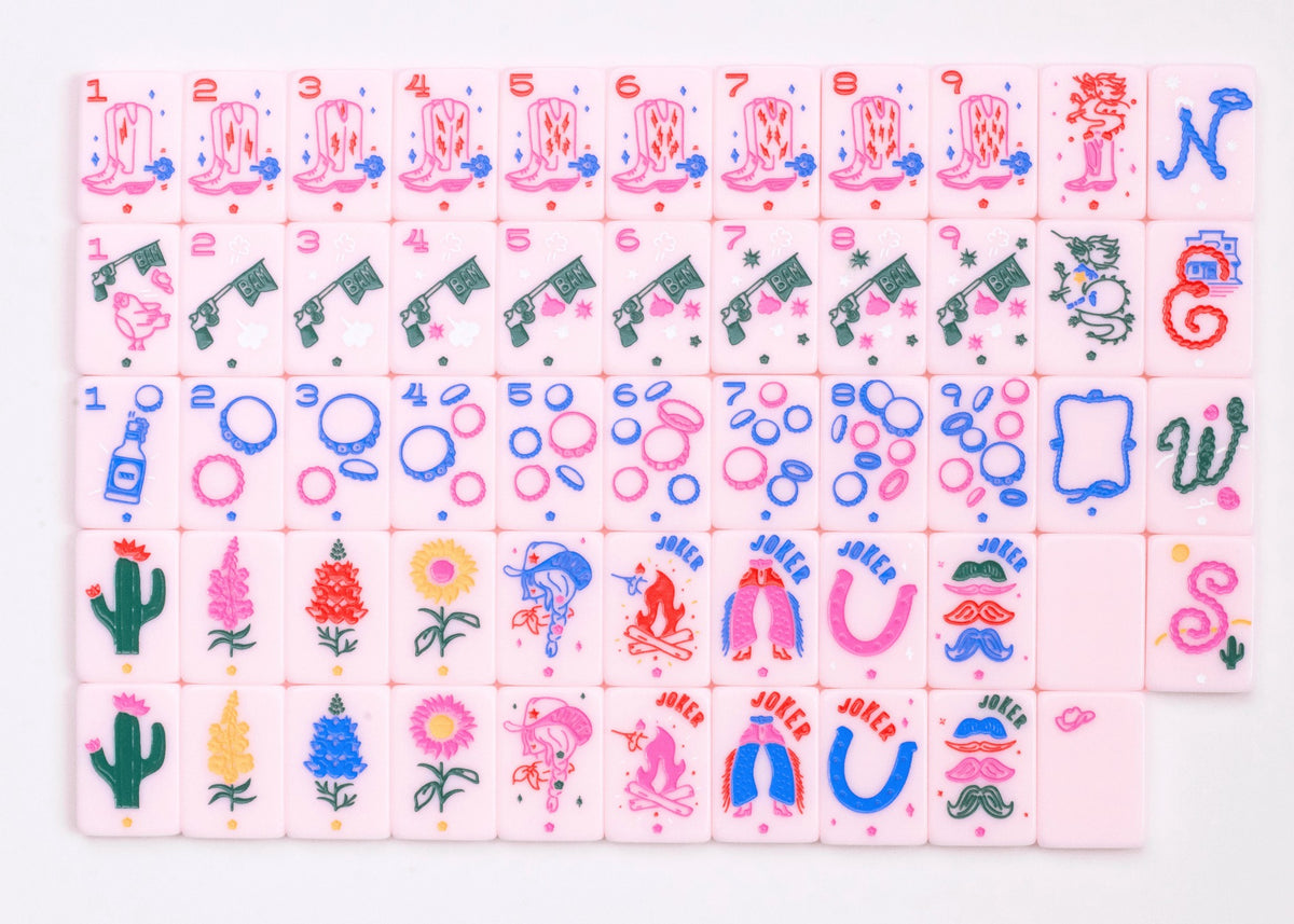 Mini Miss Cowgirl_ Travel Mahjong Bundle – Miss Mahjong