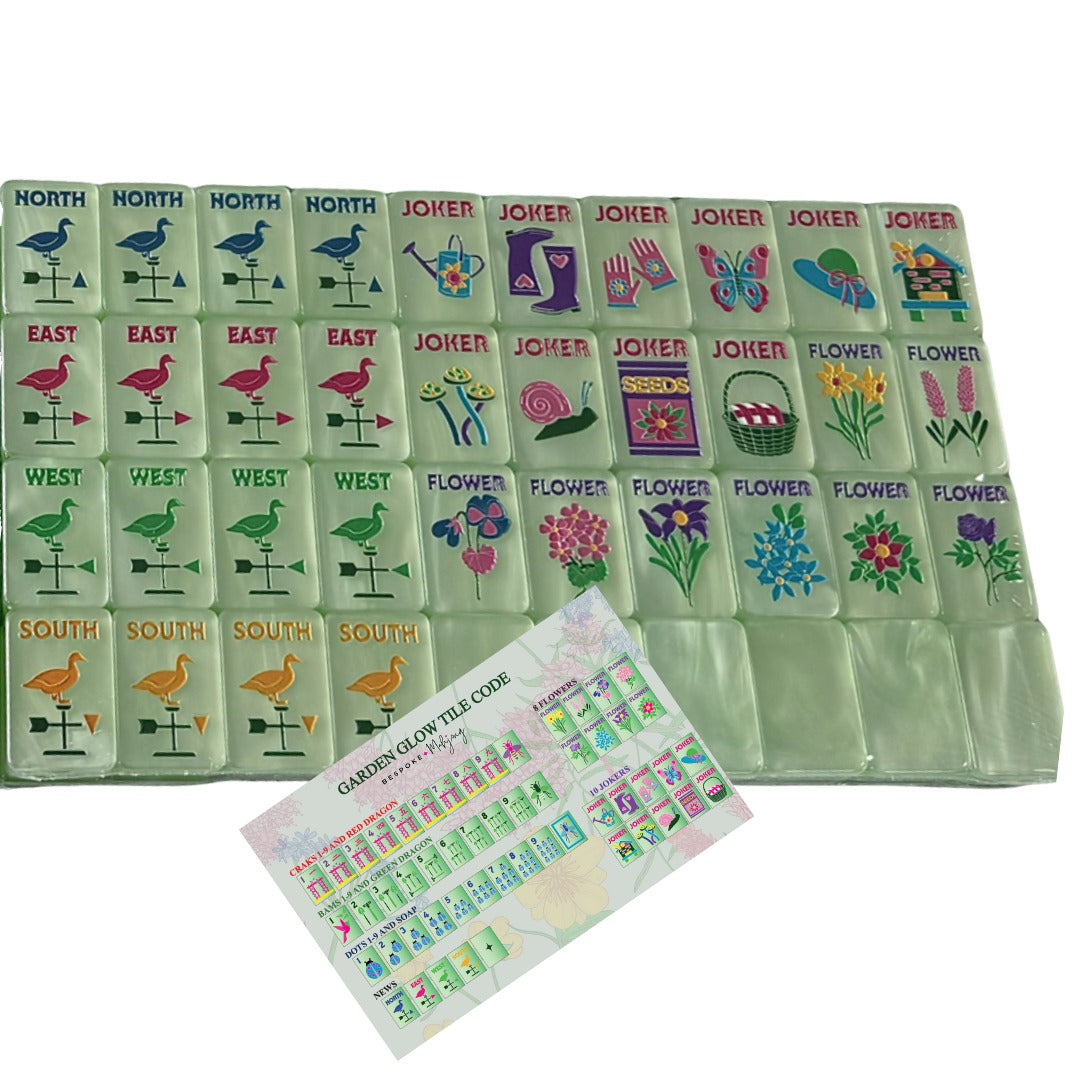 GARDEN GLOW - MATCHA PEARL – Bespoke Mahjong