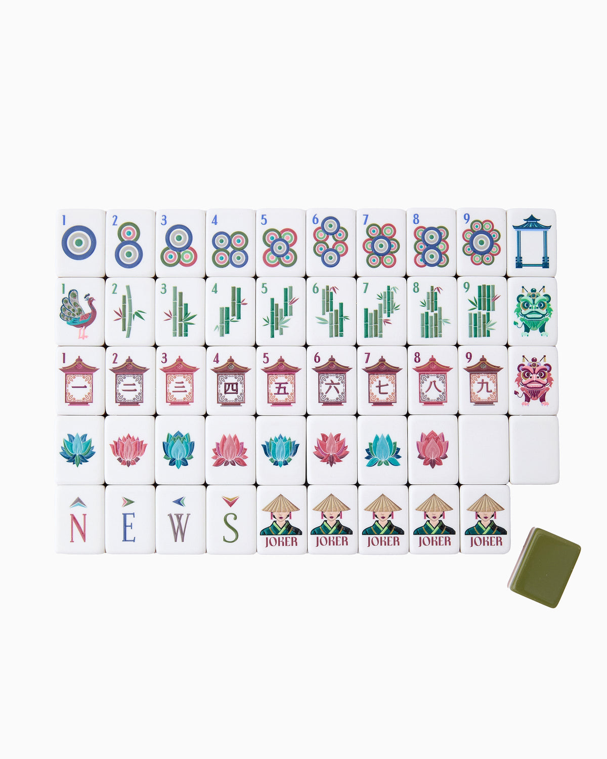 Drake Mahjong Tiles – Oh My Mahjong