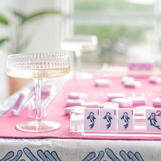 Luxe Lilac Chinoiserie Mahjong