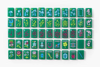 The Lucky Line - American Mahjong Tile Set - Jade Green 2.0 Release– The Mahjong Line