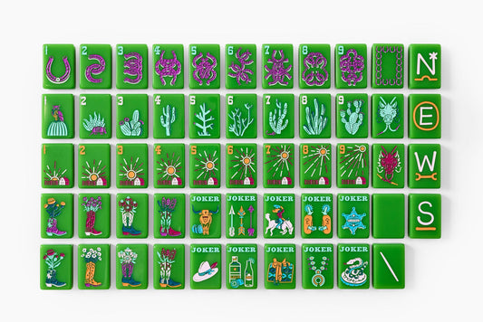 The Ranch Line - American Mahjong Tile Set - Avocado Green Release– The Mahjong Line