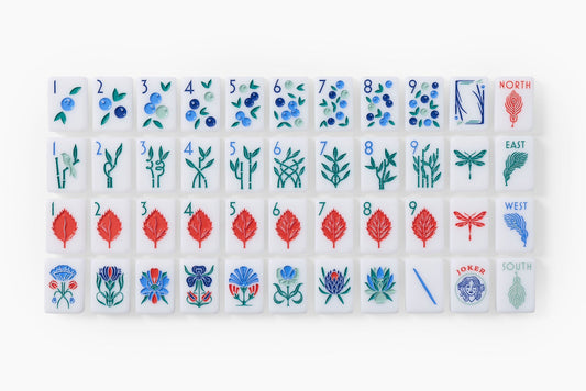 The Botanical Line - Mahjong Tile Set - Newport Release– The Mahjong Line