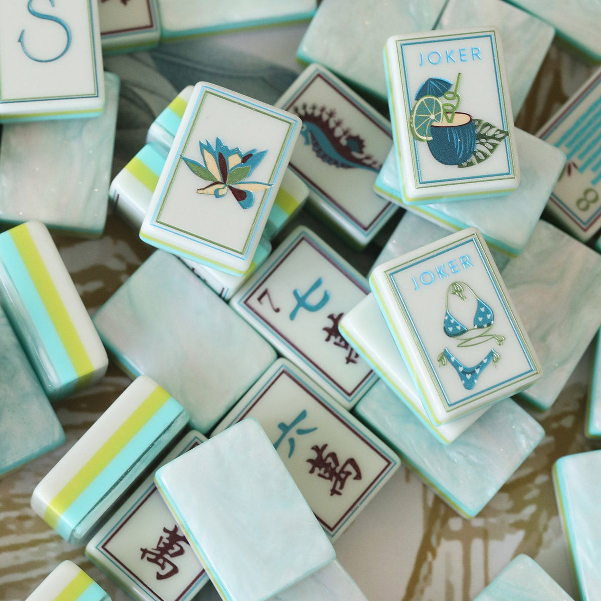 Coral & Coast Tiles – Mahj Tile Haus