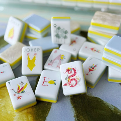 Sunwashed Citrus Tiles – Mahj Tile Haus