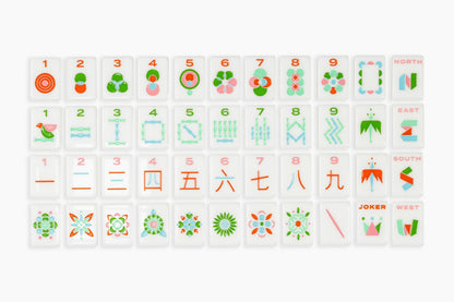 The Minimal Line - Mahjong Tile Set - Palm Springs Release– The Mahjong Line
