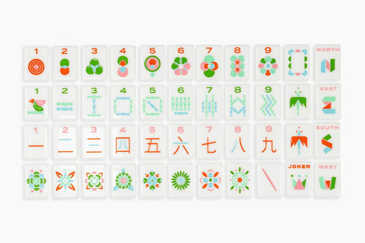The Minimal Line - Mahjong Tile Set - Palm Springs Release– The Mahjong Line