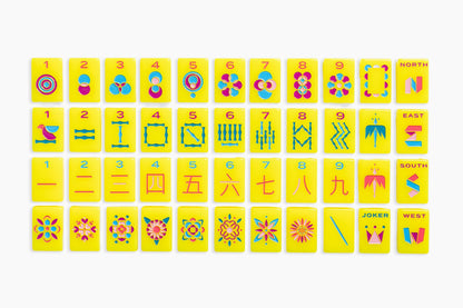 The Minimal Line - Mahjong Tile Set - Canary Yellow Release– The Mahjong Line