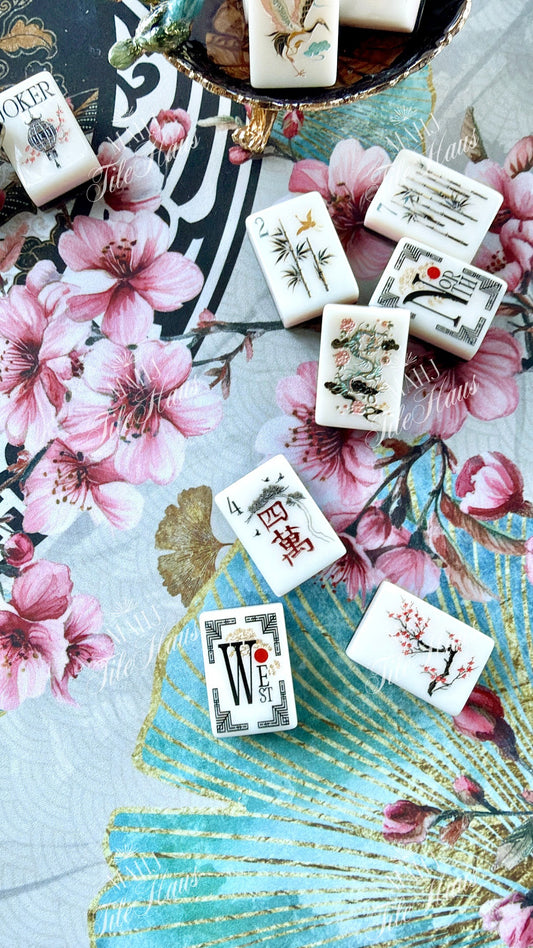 Imperial Lotus Tiles – Mahj Tile Haus