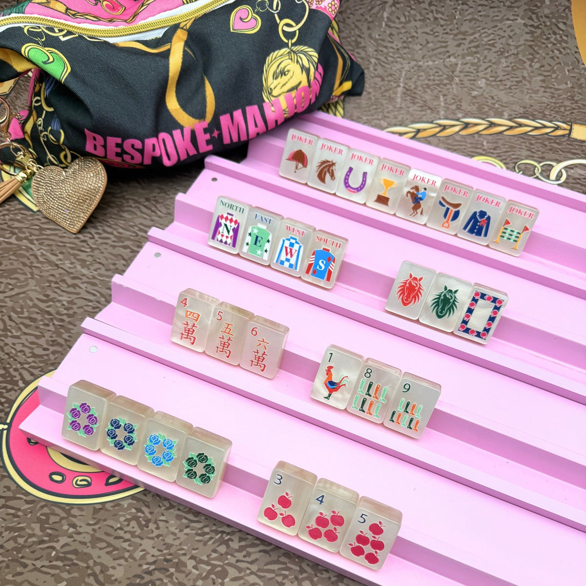 YEAR OF THE HORSE - PEARL CREAM – Bespoke Mahjong
