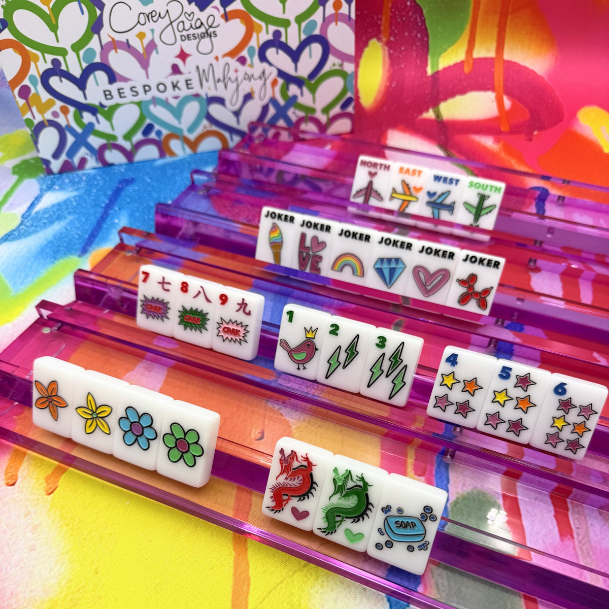 Bespoke x Corey Paige Color Crush Set -BRIGHT WHITE – Bespoke Mahjong