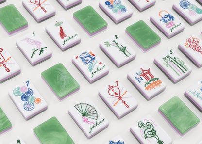 Miss Classic_ Mahjong Tile Set - Jade – Miss Mahjong