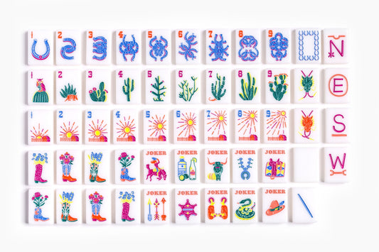 The Ranch Line - American Mahjong Tile Set - Flat Top Ranch Release– The Mahjong Line