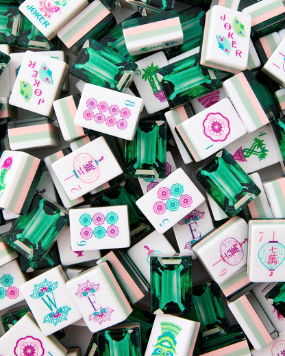 Emerald Mahjong Tiles – Oh My Mahjong