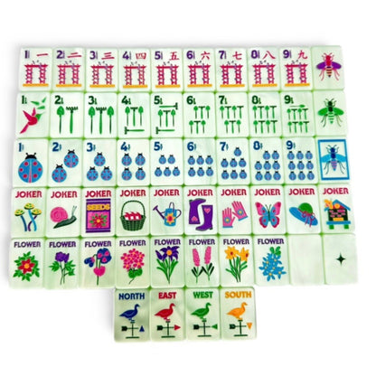 GARDEN GLOW - MATCHA PEARL – Bespoke Mahjong
