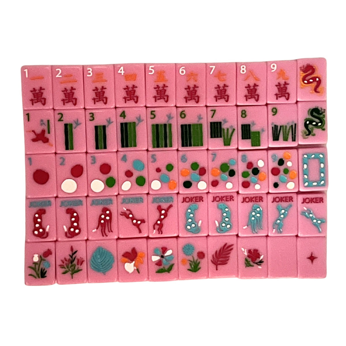 Springtime Safari - PETAL PINK – Bespoke Mahjong
