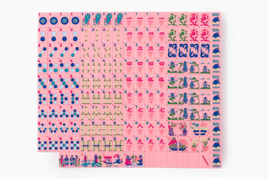 The Classic Line_ Petal Pink Mahjong Tiles– The Mahjong Line