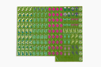 The Botanical Line - Mahjong Tile Set - Avocado Green Release– The Mahjong Line