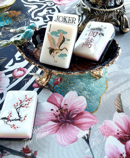 Imperial Lotus Tiles – Mahj Tile Haus