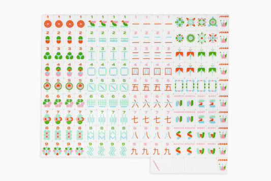 The Minimal Line - Mahjong Tile Set - Palm Springs Release– The Mahjong Line
