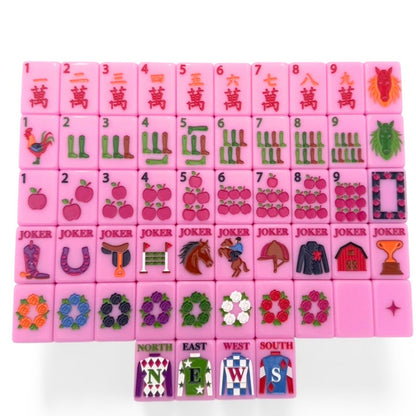 YEAR OF THE HORSE - SADDLE PINK – Bespoke Mahjong