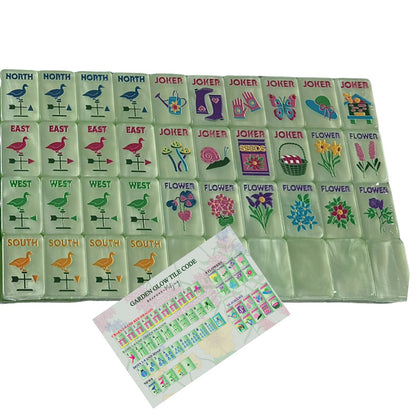 GARDEN GLOW - MATCHA PEARL – Bespoke Mahjong