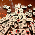 Witching Hour Halloween NMJL Mahjong Tiles - Gothic Jokers Vampire Craks Skull Dots Snake Bams and Ghost Tiles